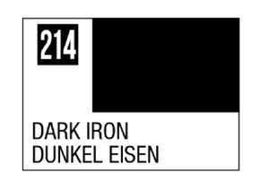 Mr Hobby Mr Metal Colour 10ml 214 Dark Iron Metallic Acrylic Paint   Mr Hobby Mr Metal Colour 10ml 214 Dark Iron Metallic Acrylic Paint