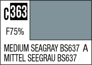 Mr Color - C25 Semi-Gloss Dark Seagray 10ml