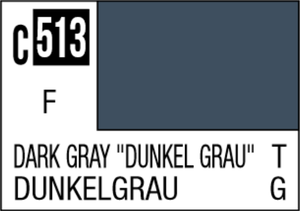 Mr Hobby Mr Colour 10ml 513 Dark Gray Dunkelgrau Matt Acrylic Paint Mr Hobby Mr Colour 10ml 513 Dark Gray Dunkelgrau Matt Acrylic Paint