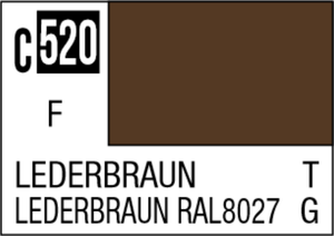 Mr Hobby Mr Colour 10ml 520 Lederbraun Matt Acrylic Paint Mr Hobby Mr Colour 10ml 520 Lederbraun Matt Acrylic Paint