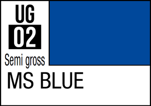  Mr Hobby Mr Colour Gundam 10ml 02 MS Blue Semi Gloss Acrylic Paint 