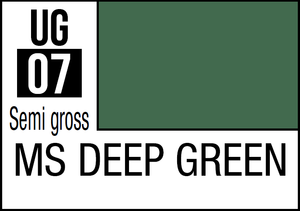 Mr Hobby Mr Colour Gundam 10ml 07 MS Deep Green Semi Gloss Acrylic Paint Mr Hobby Mr Colour Gundam 10ml 07 MS Deep Green Semi Gloss Acrylic Paint