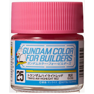 Mr Hobby Mr Colour Gundam 10ml 25 Trans-Am Highlight Red Gloss Acrylic Paint   Mr Hobby Mr Colour Gundam 10ml 25 Trans-Am Highlight Red Gloss Acrylic Paint