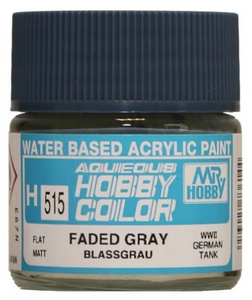 Mr Hobby Aqueous Hobby Colour 10ml 515 Faded Gray Blassgrau Matt Acrylic Paint Mr Hobby Aqueous Hobby Colour 10ml 515 Faded Gray Blassgrau Matt Acrylic Paint