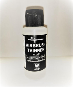 Airbrush Cleaner 200ml Vallejo Acrylic Paint Waterbased Model Air Non-Toxic  NEW