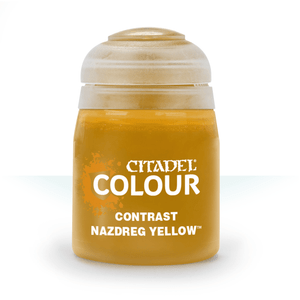 Citadel Colour 18ml Contrast Nazdreg Yellow Acrylic Paint Citadel Colour 18ml Contrast Nazdreg Yellow Acrylic Paint