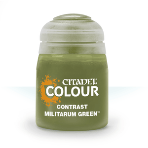 Citadel Colour 18ml Contrast Militarum Green Acrylic Paint Citadel Colour 18ml Contrast Militarum Green Acrylic Paint