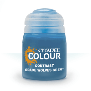  Citadel Colour 18ml Contrast Space Wolves Grey Acrylic Paint 