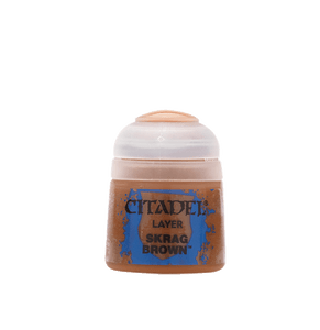 Citadel Colour 12ml Layer Skrag Brown Acrylic Paint Citadel Colour 12ml Layer Skrag Brown Acrylic Paint