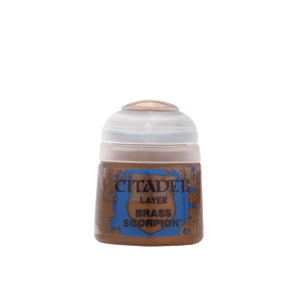 Citadel Colour 12ml Layer Brass Scorpion Acrylic Paint Citadel Colour 12ml Layer Brass Scorpion Acrylic Paint