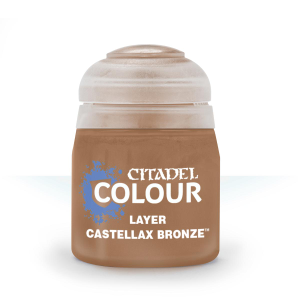  Citadel Colour 12ml Layer Castellax Bronze Acrylic Paint 