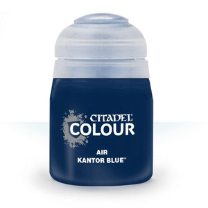 Citadel Colour 24ml Air Kantor Blue Acrylic Paint   Citadel Colour 24ml Air Kantor Blue Acrylic Paint