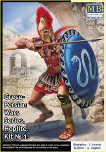  Master Box 1/32 Greco- Persian War, Hoplite Kit No. 1 