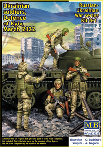 Master Box 1/35 RU-UKR War Kit No.1 Defence of Kyiv Master Box 1/35 RU-UKR War Kit No.1 Defence of Kyiv