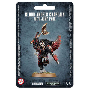  Games Workshop Warhammer 40,000 - Blood Angels - Chaplain With Jump Pack 