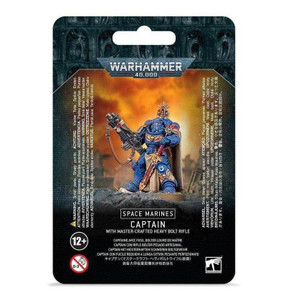  Games Workshop Warhammer 40,000 - Space Marines - Captain with Master-crafted Heavy Bolt Rifle 