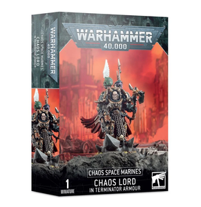 Games Workshop Chaos Space Marines Chaos Lord in Terminator Armour Games Workshop Chaos Space Marines Chaos Lord in Terminator Armour