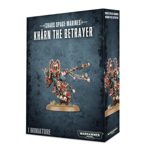 Games Workshop Warhammer 40,000 - World Eaters - Kharn the Betrayer Games Workshop Warhammer 40,000 - World Eaters - Kharn the Betrayer