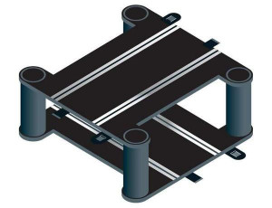  Scalextric Elevated Crossover Track 