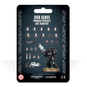Games Workshop Warhammer 40,000 - Iron Hands - Primaris Upgrades and Transfers Games Workshop Warhammer 40,000 - Iron Hands - Primaris Upgrades and Transfers