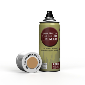 Army Painter Colour Primer 3007 400ml Barbarian Flesh Primer Spray Paint   Army Painter Colour Primer 3007 400ml Barbarian Flesh Primer Spray Paint