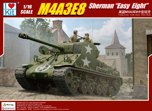 Trumpeter 1/16 M4A3E8 Sherman Easy Eight Trumpeter 1/16 M4A3E8 Sherman Easy Eight