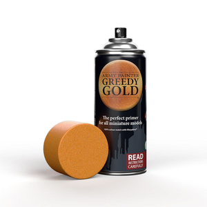  Army Painter 3028 400ml Greedy Gold Primer Spray Paint 