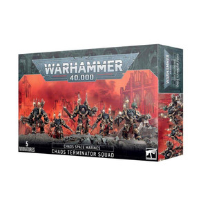  Games Workshop Warhammer 40,000 - Chaos Space Marines - Terminators 