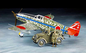 Tamiya 1/48 Kawasaki Ki-61-LD Hein Tony with 4x4 Kurogane Model Kit   Tamiya 1/48 Kawasaki Ki-61-LD Hein Tony with 4x4 Kurogane Model Kit