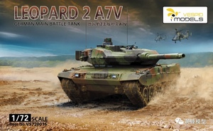 Vespid 1/72 Leopard 2 A7V Model Kit   Vespid 1/72 Leopard 2 A7V Model Kit