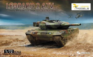  Vespid 1/72 Leopard 2 A7V Model Kit 