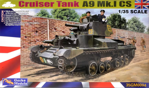 Gecko Models 1/35 Cruiser Tank A9 Mk.I CS Model Kit   Gecko Models 1/35 Cruiser Tank A9 Mk.I CS Model Kit