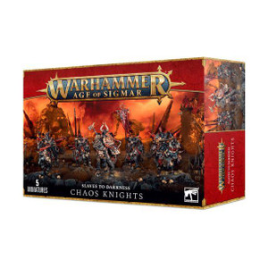 Games Workshop Age of Sigmar - Slaves to Darkness - Chaos Knights Games Workshop Age of Sigmar - Slaves to Darkness - Chaos Knights