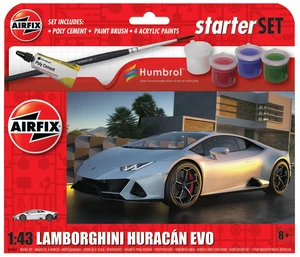  Airfix 1/43 Lamborghini Huracan EVO Starter Set 