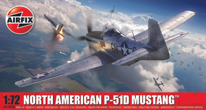 Airfix 1/72 NAA P-51D Mustang 472437 Model Kit Airfix 1/72 NAA P-51D Mustang 472437 Model Kit