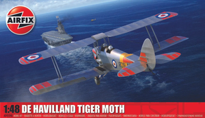Airfix 1/48 de Havilland DH.82 Tiger Moth Model Kit Airfix 1/48 de Havilland DH.82 Tiger Moth Model Kit