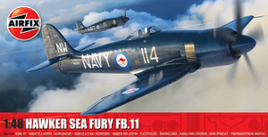 Airfix 1/48 Hawker Sea Fury FB.11 Model Kit   Airfix 1/48 Hawker Sea Fury FB.11 Model Kit