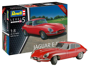  Revell 1/8 Jaguar E-Type Limited Edition Model Kit 