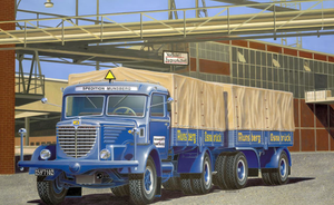 Revell 1/24 Bussing 8000 S13 with Trailer Platinum Edition Model Kit   Revell 1/24 Bussing 8000 S13 with Trailer Platinum Edition Model Kit