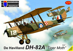 KPM 1/72 de Havilland DH-82A Tiger Moth 'RAF' Model Kit KPM 1/72 de Havilland DH-82A Tiger Moth 'RAF' Model Kit