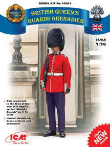 Icm ICM 1/16 British Queen's Guards Grenadier Model Kit 