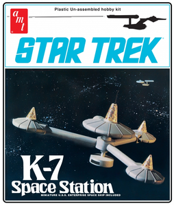 Amt Models AMT Models 1/7600 Star Trek K-7 Space Station Model Kit 