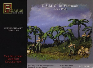 Pegasus Hobbies 1/72 USMC in Vietnam Model Figures   Pegasus Hobbies 1/72 USMC in Vietnam Model Figures