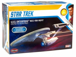 Polar Lights 1/1000 Star Trek USS Enterprise NCC-1701 Refit Snap Model Kit Polar Lights 1/1000 Star Trek USS Enterprise NCC-1701 Refit Snap Model Kit