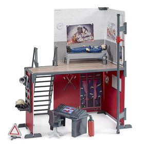  Bruder Fire Station with Fireman 