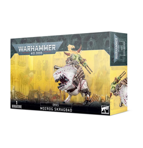 Games Workshop Ork Mozrog Skragbad Beastboss on Squigosaur Games Workshop Ork Mozrog Skragbad Beastboss on Squigosaur