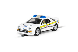 Scalextric Ford RS200, Police Edition Slot Car Scalextric Ford RS200, Police Edition Slot Car