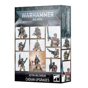 Games Workshop Warhammer 40,000 - Astra Militarum - Cadian Upgrades Games Workshop Warhammer 40,000 - Astra Militarum - Cadian Upgrades