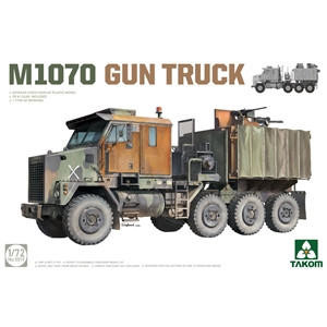 Takom 1/35 US M1070 Gun Truck Model Kit Takom 1/35 US M1070 Gun Truck Model Kit