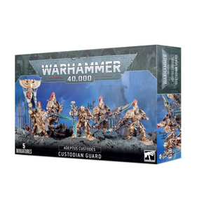  Games Workshop Adeptus Custodes Custodian Guard Squad 